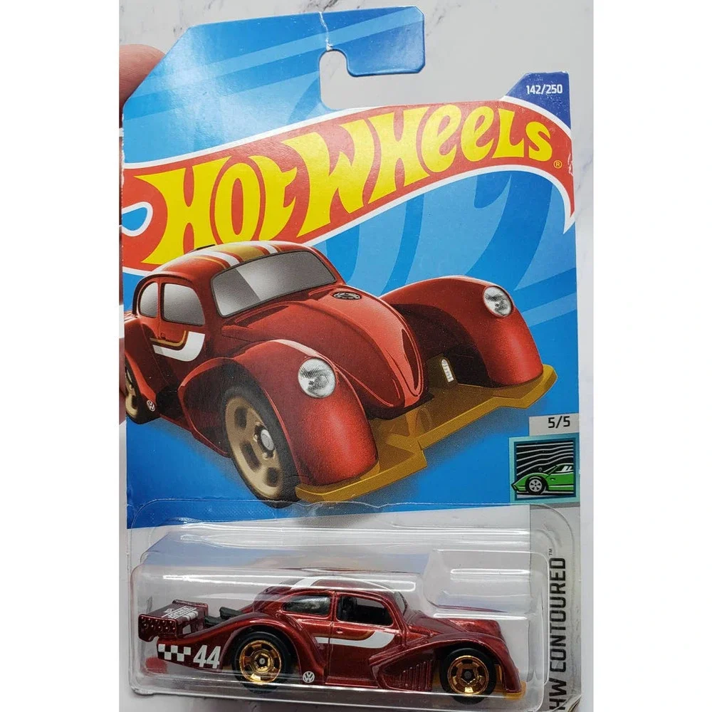 Hot Wheels Volkswagen Kafer Racer 142/250 HW Contoured 5/5 Red